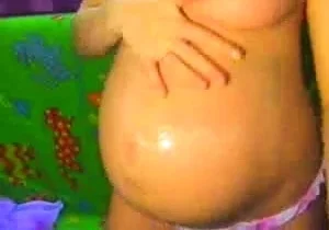 Hot amateur shakes her big boobs