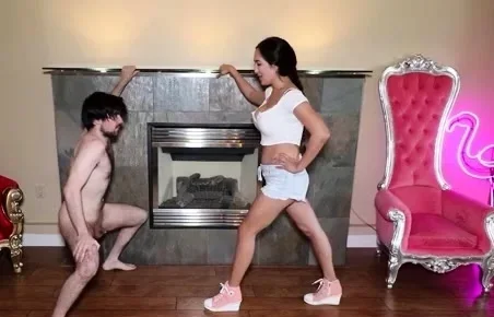 HardBallbusting - Breaking balls by kicking with pink