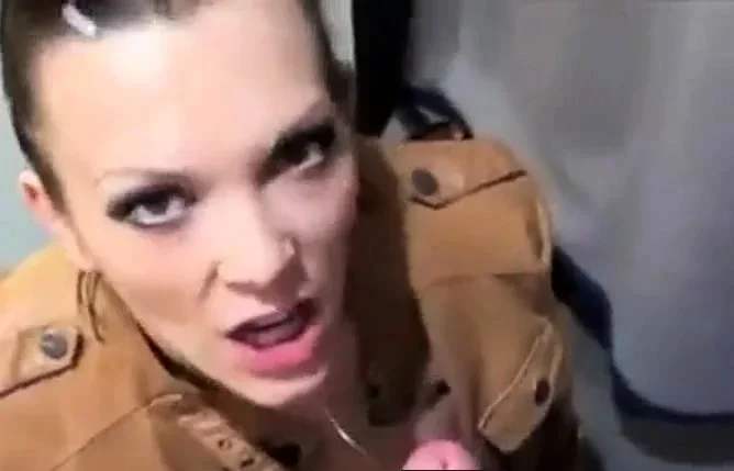 public blowjob and facial